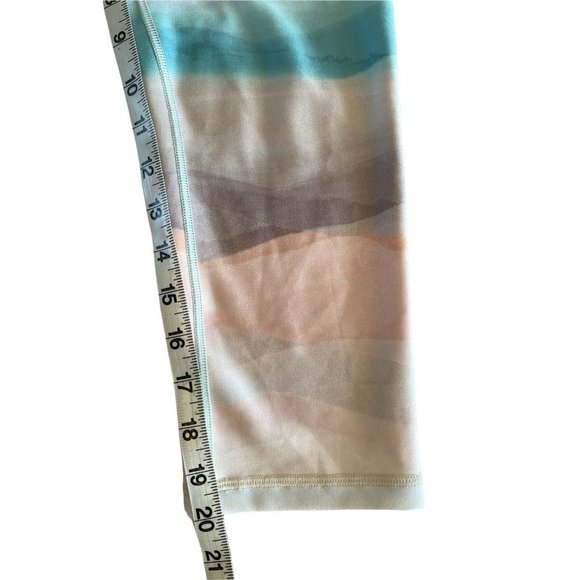 CALIA Carrie Underwood‎ Essential Tight Fit Capri Landscape Mint Green Womens S - Picture 8 of 10